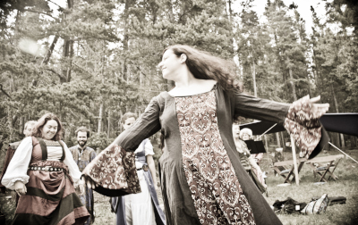 A woman dancing. Photo by Bree Pye.